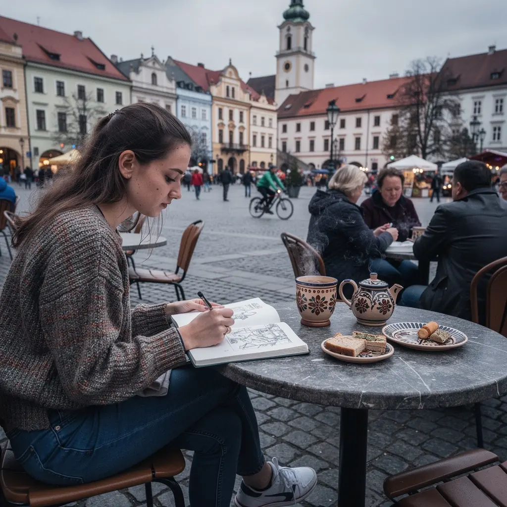 Kolekcia rôznych bylinných čajov s popiskami zloženia a chutí.
